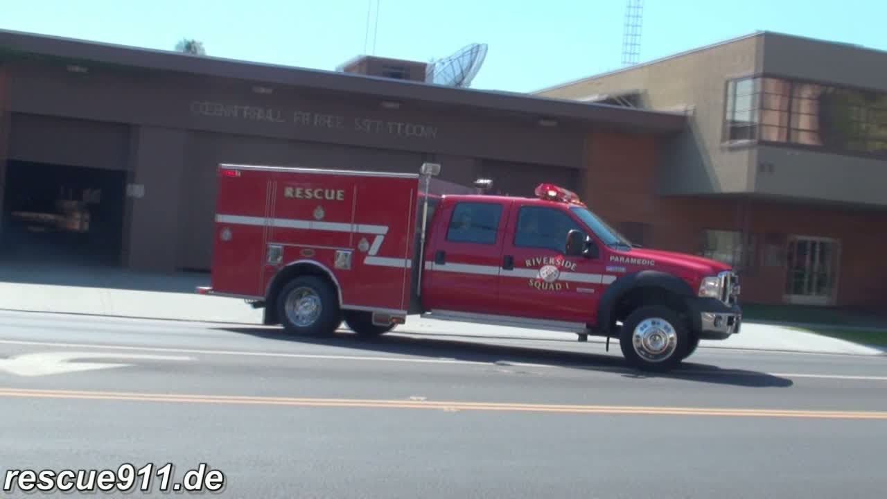 Squad 1 Riverside Fire Department YouTube