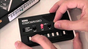 KORG Monotron Unboxing & Test