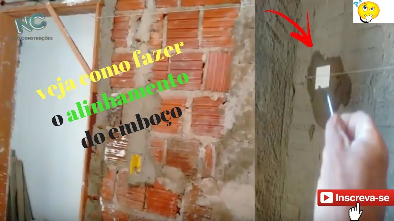 COMO FAZER O ALIAMENTO DO EMBOÇO PERFEITO PASSO A PASSO - YouTube