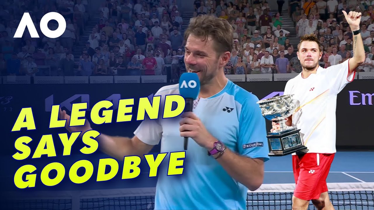 Stan Wawrinka leaves the crowd in TEARS as he says farewell | AO 2026 | Wide Word of Sports