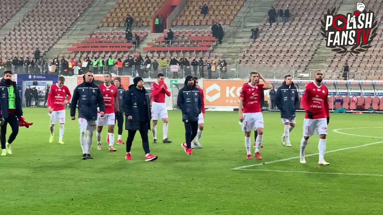 „JAK SPADNIEMY TO WAS…” - reakcja kibiców Wisły po porażce w Lubinie (11.12.2021 r.)