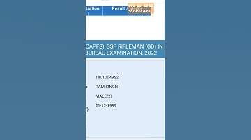 SSC GD 2022  SCORECARD OUT.. CHECK YOUR MARKS #sscgd #sscgd2022 #sscgdscorecard #capf #ssc