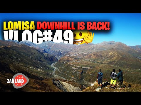 VLOG#49 DOWNHILL IS BACK! ACTION  FROM LOMISA MONASTERY-ვლოგი #49 ველო დაშვება ლომისას მონასტერიდან