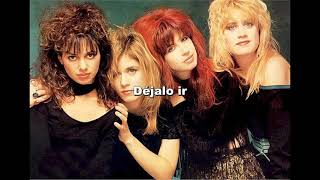 The Bangles - Let it go (subtitulada al español)