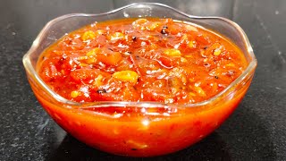 Tomato Chutney in Bengali style | Tomato chutney recipe in Hindi