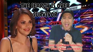 AMAZING AUDITION SHOCK THE JUDGES --THE SEARCH IS OVER --SURVIVOR