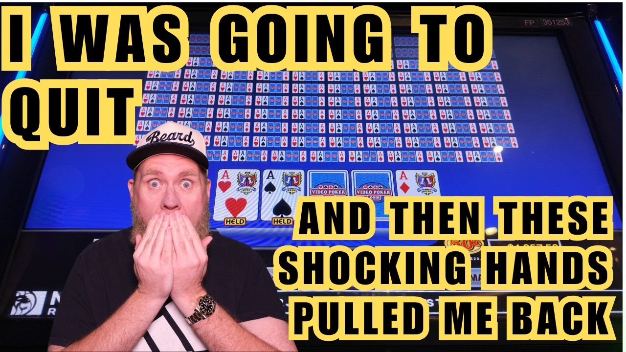 HIGH LIMIT Jacks or Better Video Poker at The Cosmopolitan - 100 to 20 hands