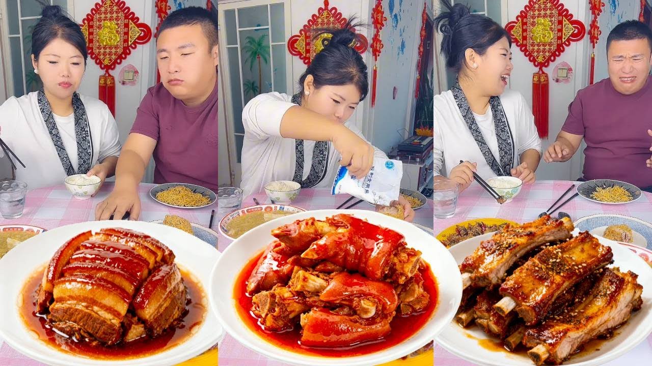 自私老公吃独食，看我用一招让他哭着不敢吃！