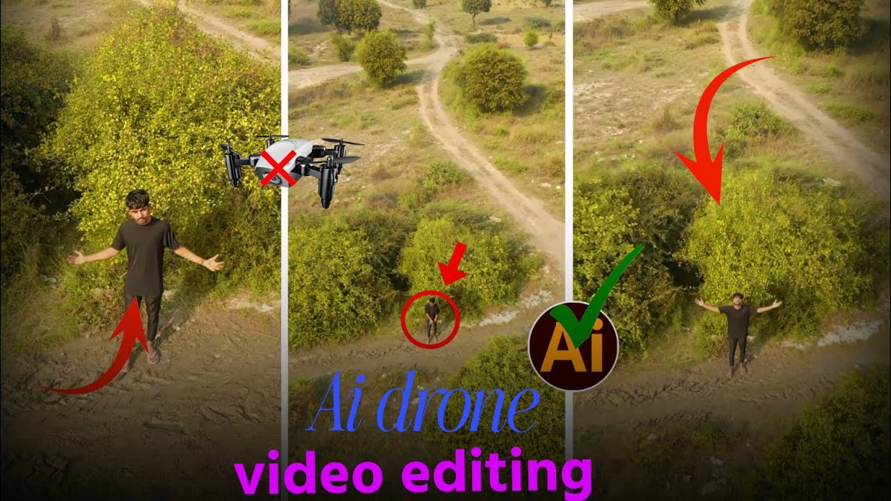 Instagram Trending Ai Drone Shot Video Editing Tutorial | How To Make ...
