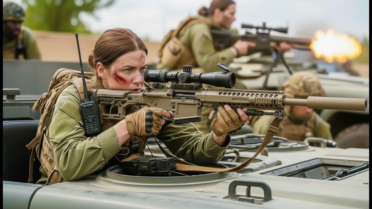 “Who Gave Her That Rifle?” General Shouted Under Fire — She Chambered the M24