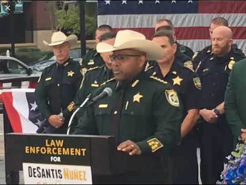 Clay County Buck Tries To Flex His Muscle On Violent Protesters