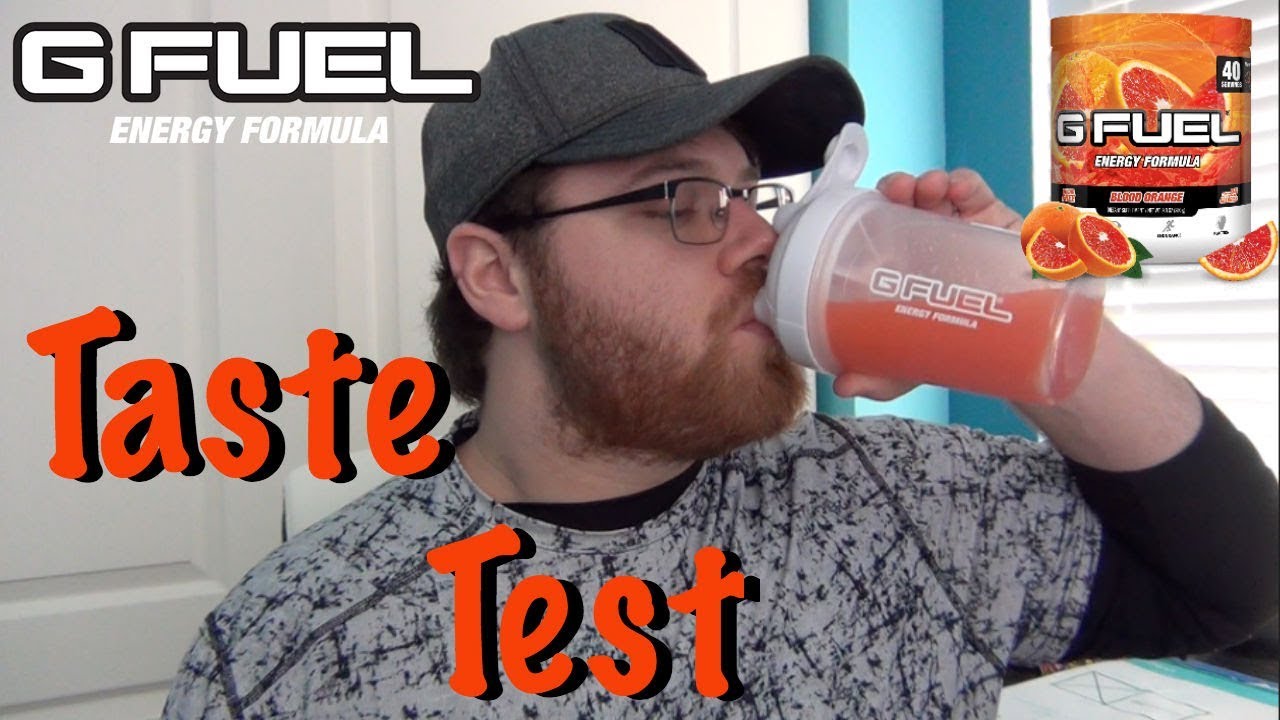 Blood Orange GFuel (Taste Test)