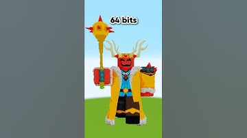 Minecraft 99 Nights in the Forest Cultist king:64 bits 32 bits 16 bits 8 bits 4 bits 2 bits 1 bit