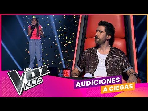 Celeste Gaite canta Ojalá | Audiciones a ciegas | La Voz Kids Uruguay 2023