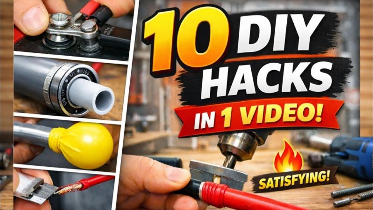 10 Genius DIY Craft & Workshop Hacks in One Video! 🔥 | Arture Atelier