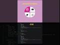 🔥 Amazing Magic Animated Icon Button|Hover effect| #html #shorts #cssanimation#csshover #frontend