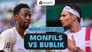 Gael Monfils Takes On Alexander Bublik! 💥 | Monte-Carlo 2026 Match Highlights Information