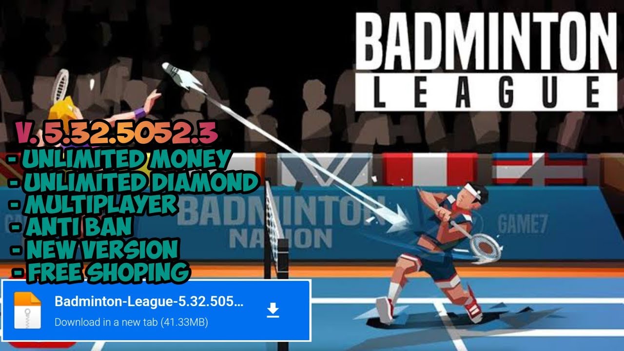 Download Game Badminton League Mod Apk V. 5.32.5052.3 unlimited coin