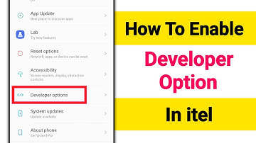 How to enable developer option in itel || Developer Option Not Showing On itel Phone