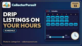 CollectorPursuit Tutorial: Schedule