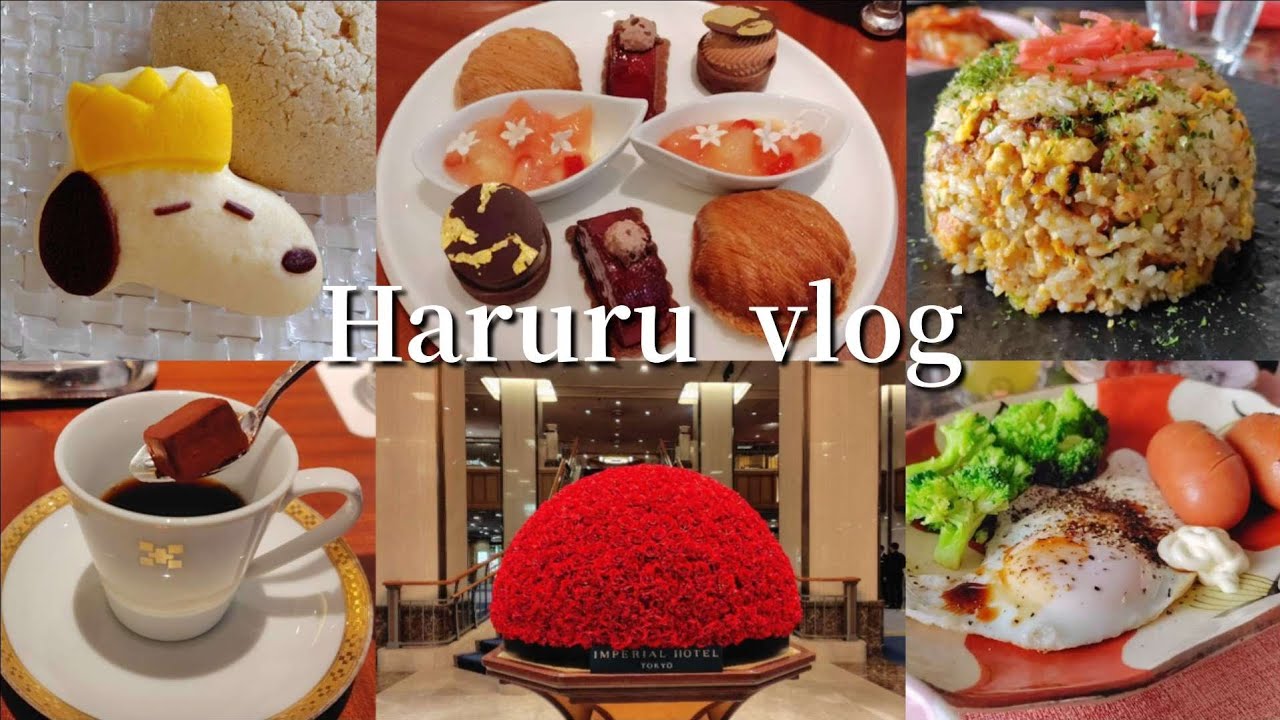 東京vlog/帝国ホテル/アフタヌーンティー/美術館で愛♡/おうち時間/日常