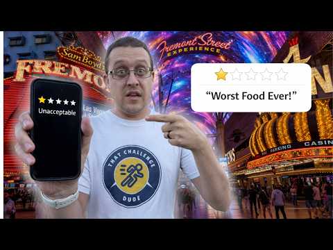I TESTED 1 Star Reviews in Downtown Las Vegas!