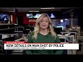 Man shot by ten police officers outside bar identified