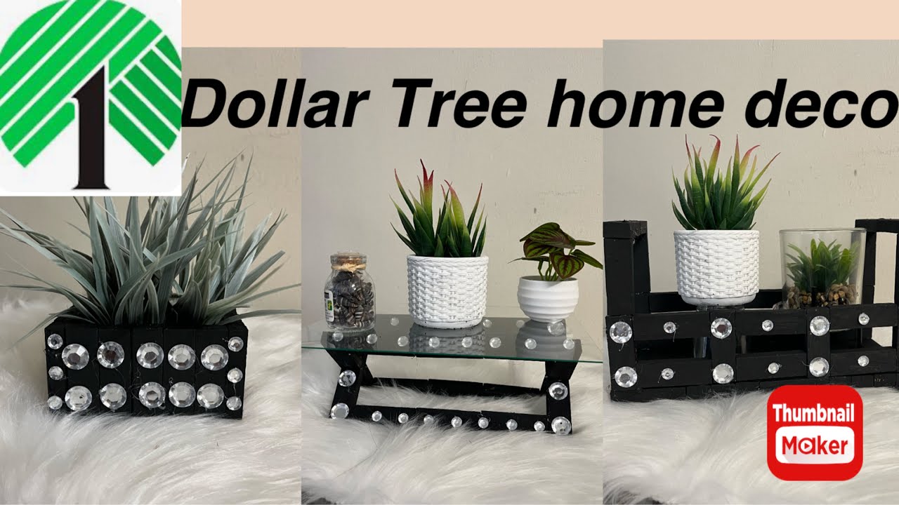 How to make easy Craft for home decor |Dollar Tree DIY using Tumbling ...