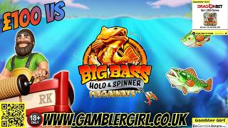 💥£100 VS💥BIG BASS HOLD & SPINNER MEGAWAYS💥💎DIAMONDS!!💎💥