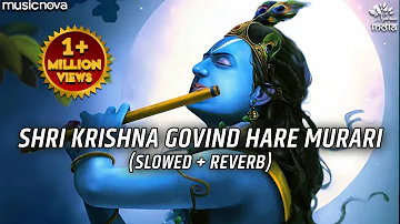 Shri Krishna Govind Hare Murari (Slow + Reverb) | Krishna Bhajan | Bhakti Song | Bhajan Song Lofi