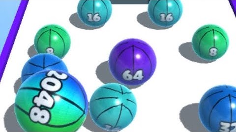 BALL MERGE 2048 - All Levels Gameplay IOS (Levels 120 -122).