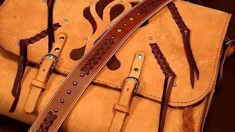 The Leather Element: Spanish Basket Weave