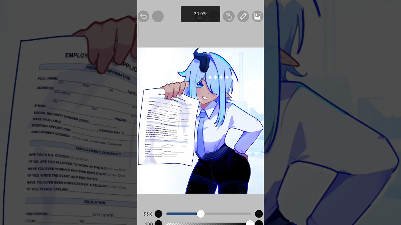 escape from job application 😱😱😱 