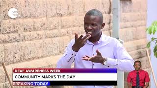 Deaf community marks Deaf Awareness week #Deaf #Impared #DeafWeek screenshot 1