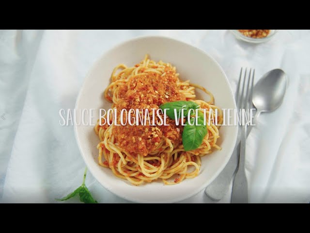 Sauce bolognaise végétalienne