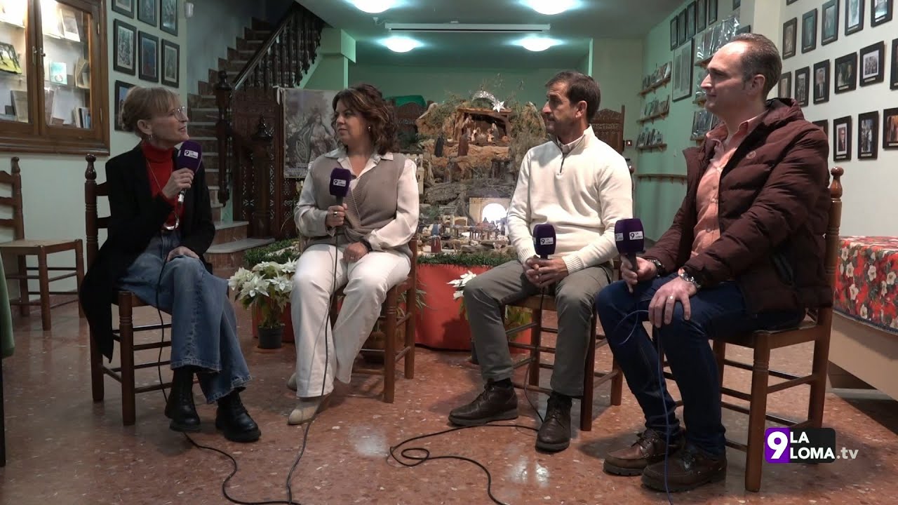 Navidad en La Loma 2025 · Entrevista partido solidario Ibros CF