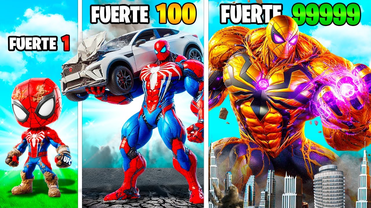 Mejora al SPIDERMAN más fuerte de la historia en GTA 5