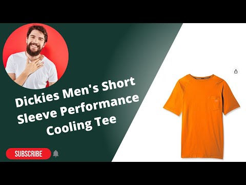 Dickies Men's Short Sleeve Performance Cooling Tee