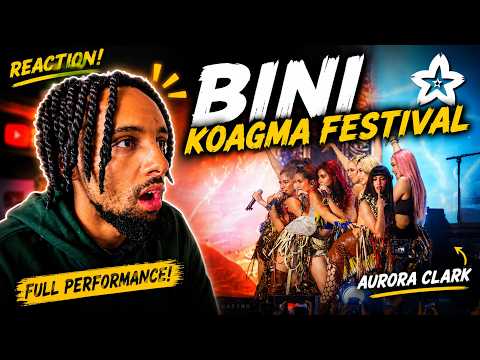 BINI Koagma Festival Full Performance Reaction | WOW 😱