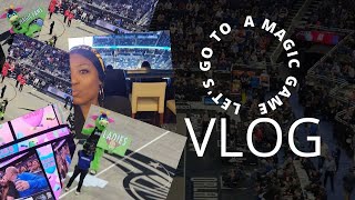 Let's go to an Orlando Magic Game at The Amway Center I VIP Perks I Basketball Game I Mercedes Benz