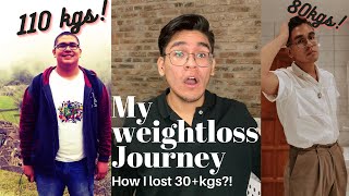 MY WEIGHT LOSS JOURNEY| How I lost 30+ kgs?! (Storytime) pt1.