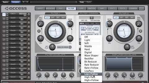 Virus TI - Syntheses - 05 - Filters and Envelopes