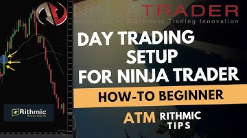 NinjaTrader Day Trading Chart Setup - How to Tutorial Ninja Trader Platform - Beginner