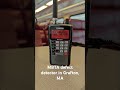 MBTA Worcester line defect detector in action! Grafton, MA (MP 37.4) #mbta