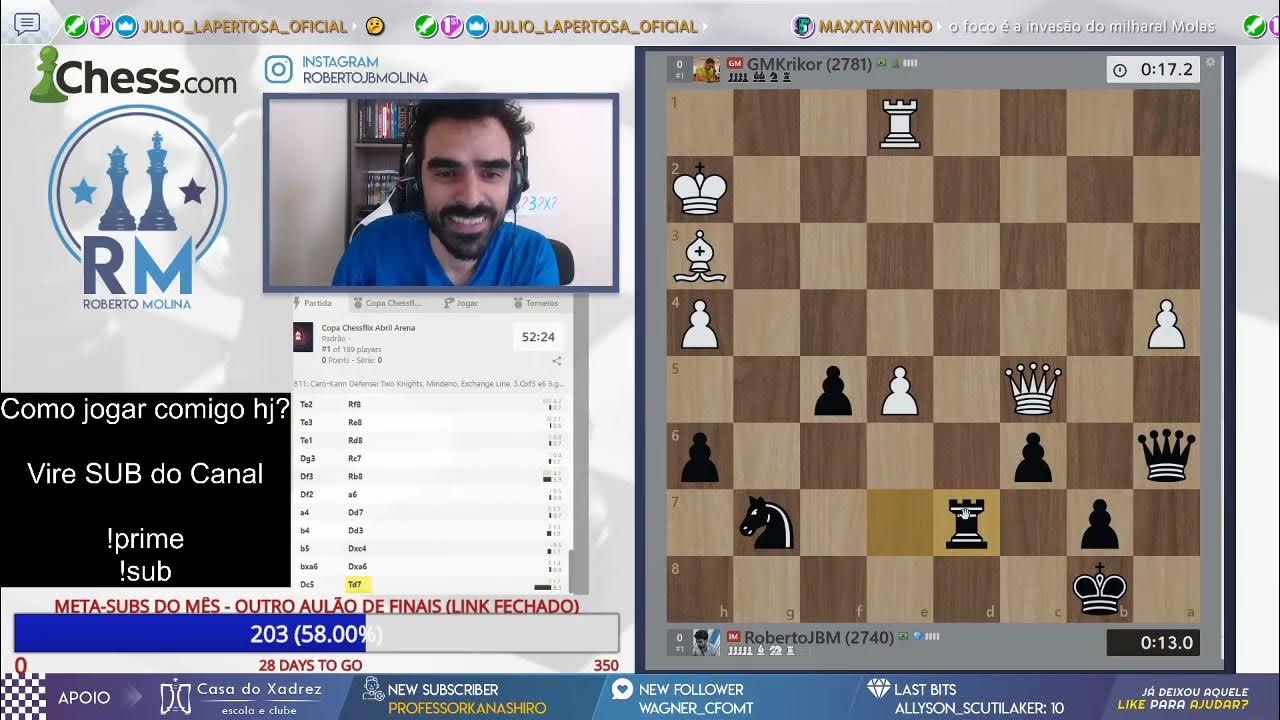 COPA CHESSFLIX 2021 PT 1 