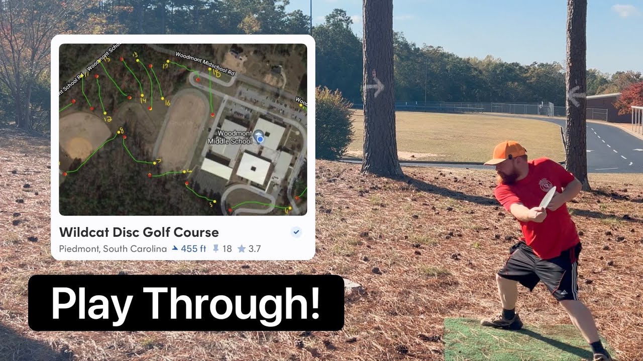 Wildcat Disc Golf Course Play Through!