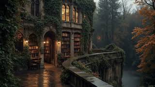 You're Lost in an Enchanted Forest Library | Haunting Piano & Sad Violin | Dark Classical Academia