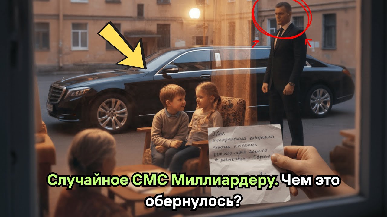 Мать-одиночка по ошибке пишет миллиардеру, он присылает лимузин: 