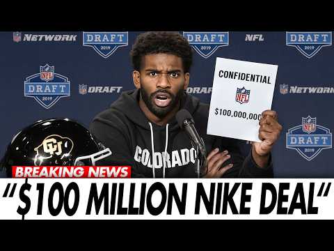 Shedeur Sanders LANDS INSANE $50M Deal With Nike | NFL Can't Believe It!? -  YouTube