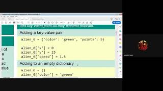PYTHON : DICTIONARY - Bilingual (English and Tamil)